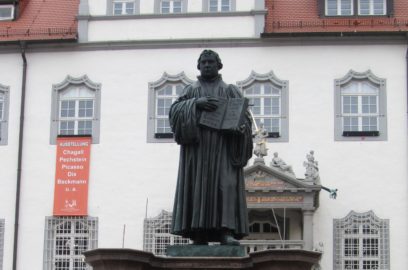 Martin Luther Denkmal in Wittenberg