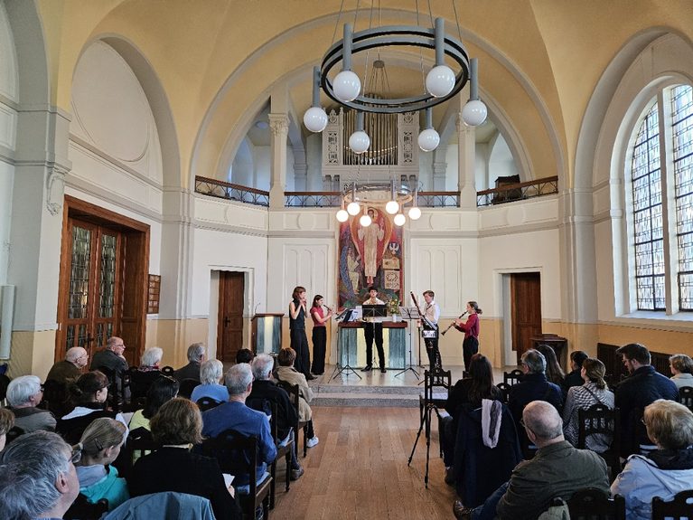 Apollo Quintett eröffnete die Konzertreihe in Nordend